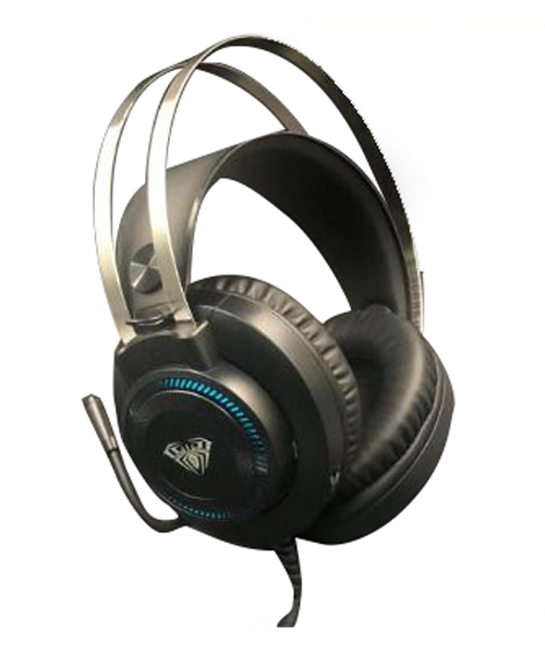 Aula S601 Wired Headset For All Over Ear - Black 