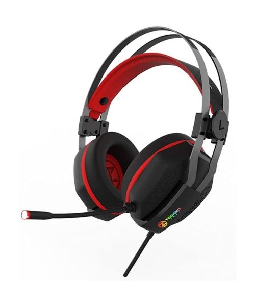 Techno Zone K70 Wired Headset For All Over Ear - Black 