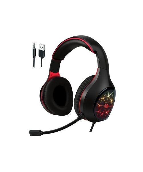 Standard Gm-3501Lr Wired Headset For All Over Ear - Red 