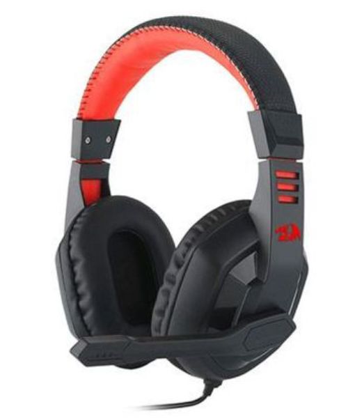 Redragon H120 Wired Headset For All Over Ear - Black 