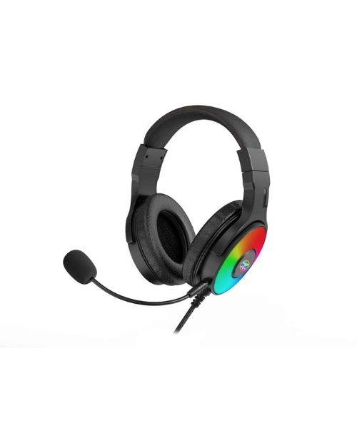 Techno Zone K 65 Wired Headset For All Over Ear - Black 