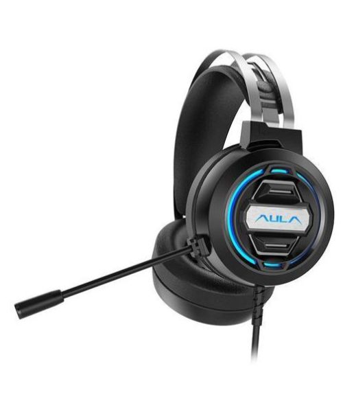 Aula S603 Wired Headset For All Over Ear - Black 