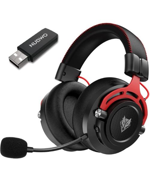 Nubwo Wireless Headphone For Gaming Consoles Over Ear - Black