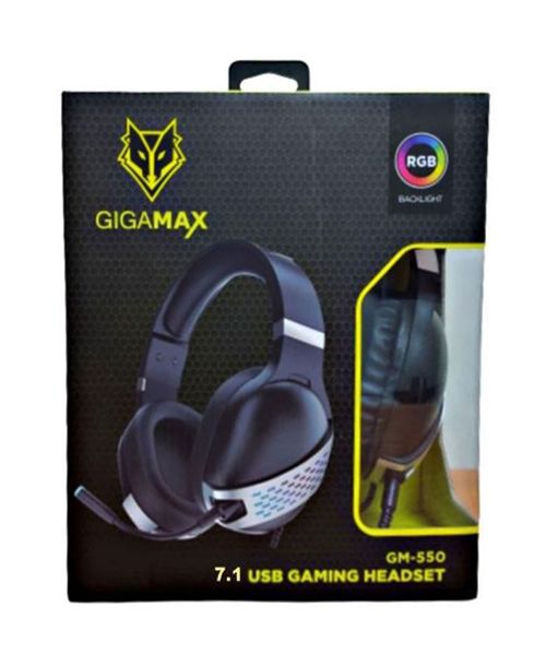 Gigamax Wireless Headphone For Gaming Consoles Over Ear - Black