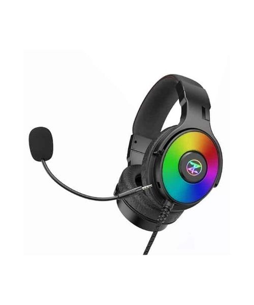 Techno Zone Wireless Headphone For Gaming Consoles Over Ear Black