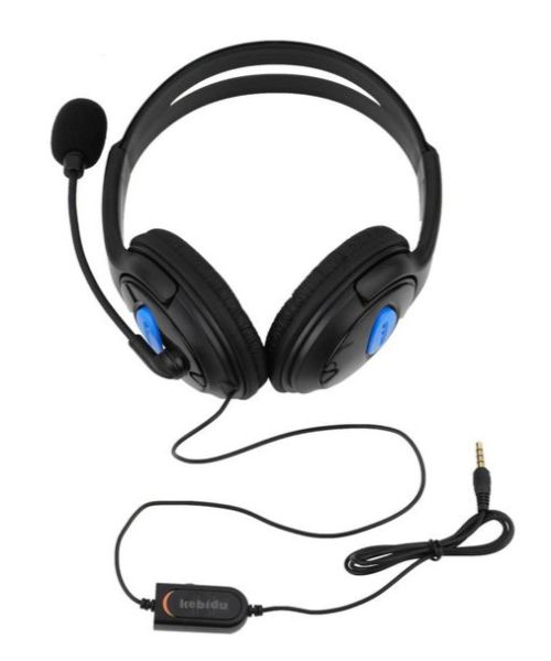 Wired Headphone For Gaming Consoles Over Ear - Black
