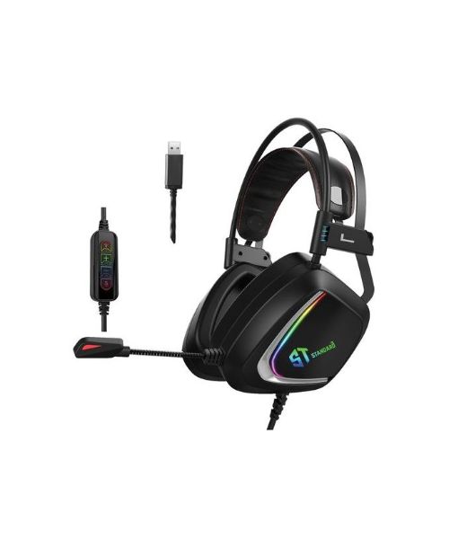 Standard Wireless Headphone For Gaming Consoles Over Ear - Black