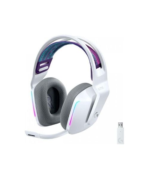 Logitech Wireless Headphone For Gaming Consoles Over Ear - White