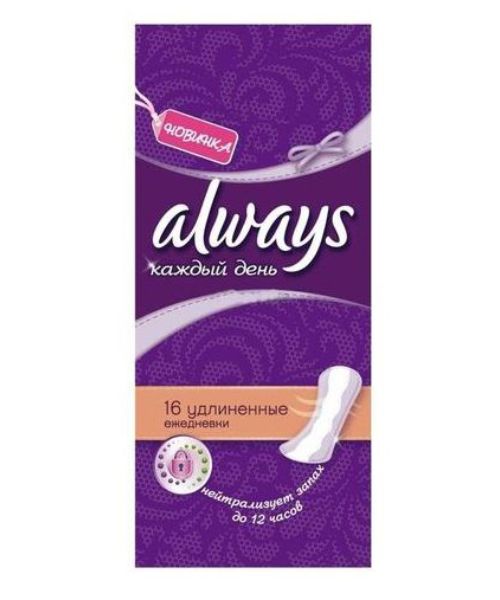 Always Daily Liners Extra Protect - 16 Pieces