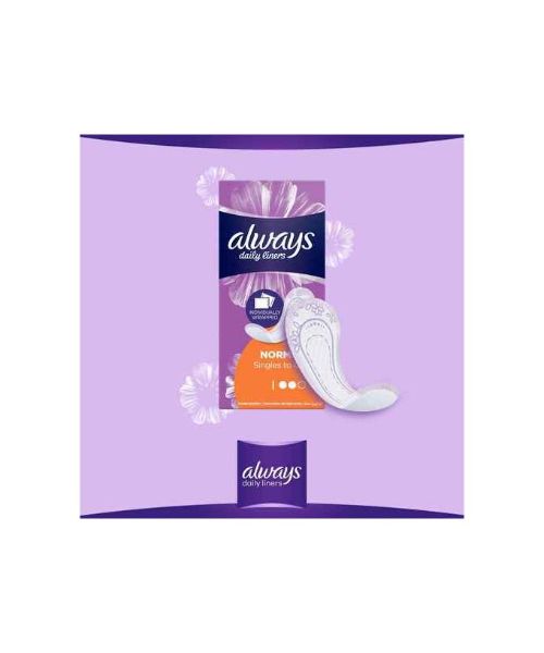 Always Daily Liners Normal - 40 Pieces