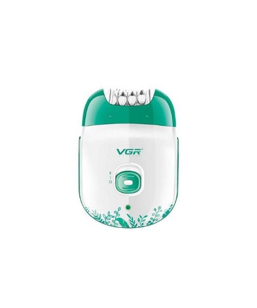 Vgr V-726 Professional Epilator For Women - White Green