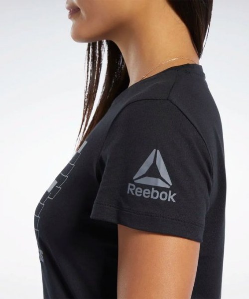 Mma Ufc Gear Short Sleeve Round T-Shirt For Women - Black