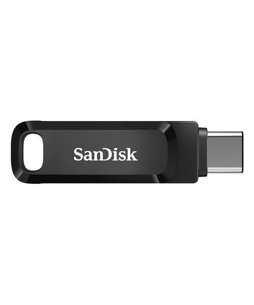 Sandisk Sdddc3-032G-G46 Ultra Dual Drive Go Flash Memory With Two Ports USB 3.1 And Type C 32 GB - Black