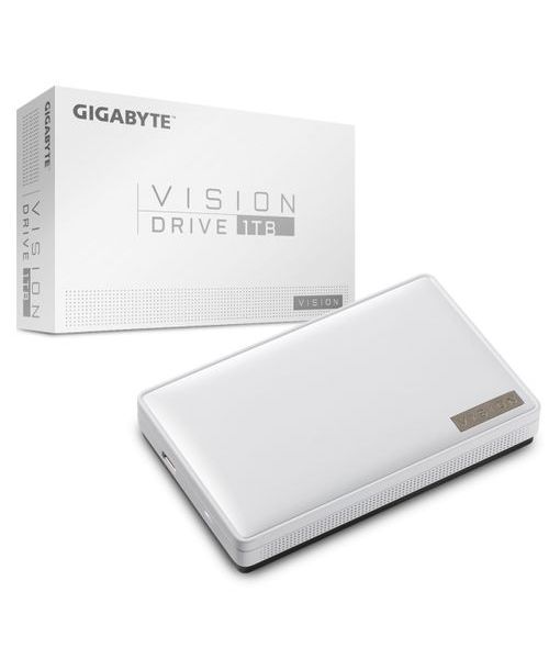 Gigabyte Gp-Vsd External Vision Drive 1TB - White