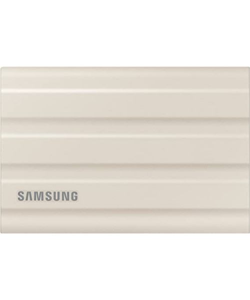 Samsung Mu-Pe2T0K 2TB T7 Shield Portable External SSD - Beige