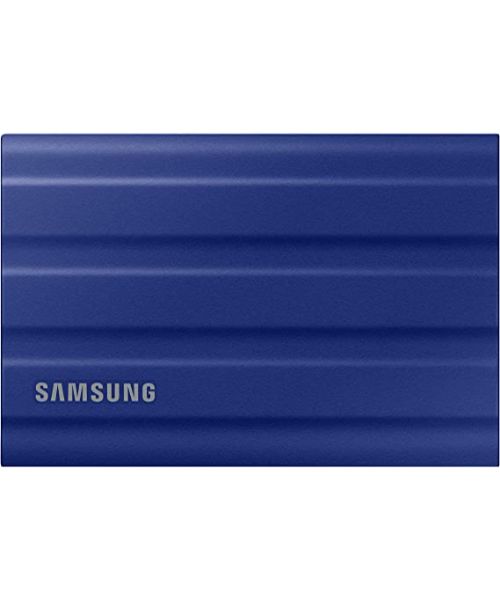 Samsung Mu-Pe1T0R 1TB T7 Shield Portable External SSD - Blue