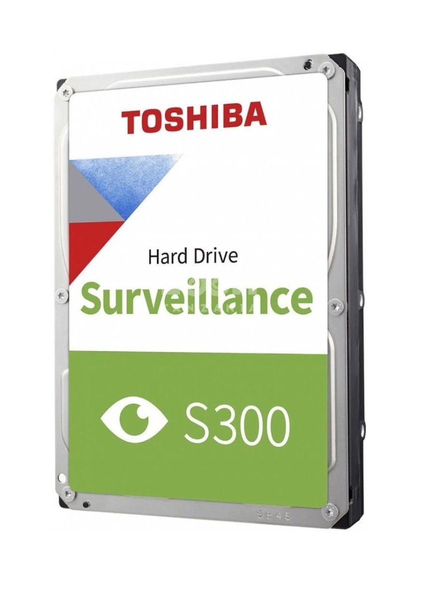 هارد ديسك داخلى S300 للمراقبة من توشيبا اتش دي دي 4 تيرابايت 3.5 بوصة - فضي HDKPB08Z0A01