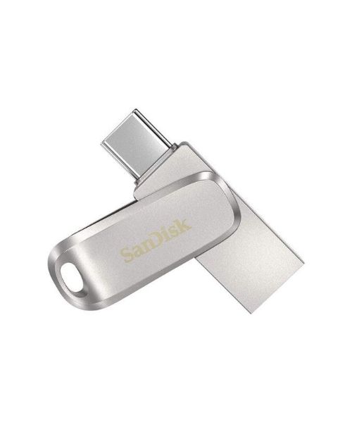 Sandisk Ultra Dual Luxe Drive SDDDC4-064G-G46 64GB USB 3.1 Flash Memory - Silver