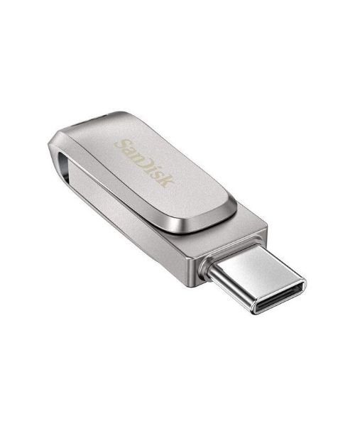 Sandisk Ultra Dual Luxe Drive SDDDC4-064G-G46 64GB USB 3.1 Flash Memory - Silver