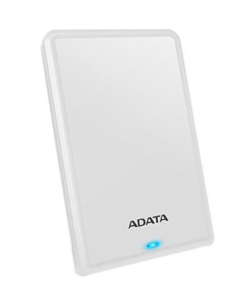 Adata AHV620S-2TU3-CWHEC 2TB External Hard Drive HDD USB 3.1 - White