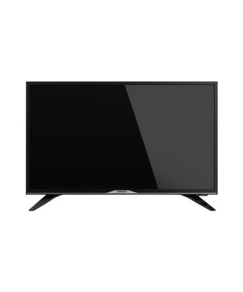 تلفزيون 32 انش ال اي دي اتش دي ريسيفر داخلي من تورنيدو مع لوحة مسطحة لوحة التلفزيون على الحائط قوس - أسود 32ER9300E