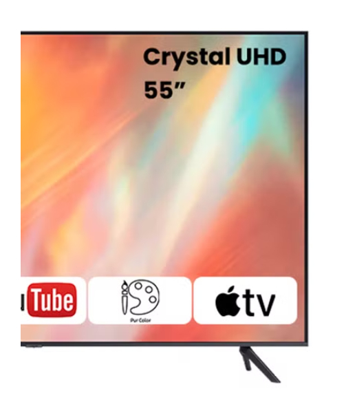 Samsung 55 Inch LED 4K Ultra HD Smart Tv - Gray Ua55Au7000Uxzn / Ua55Au7000Uxeg