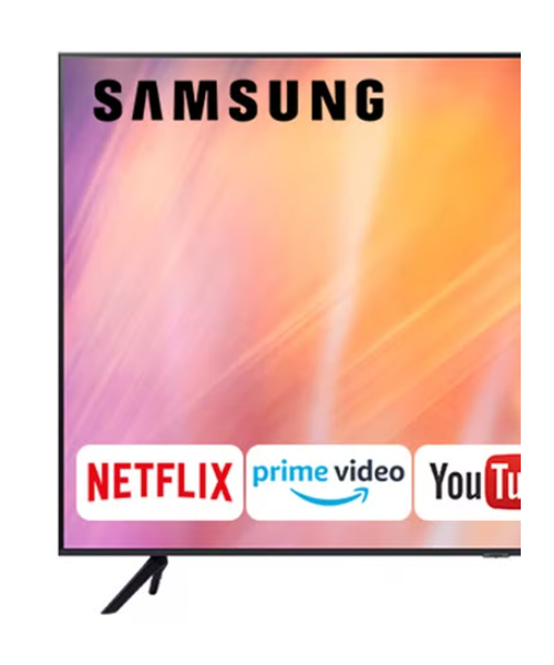 Samsung 55 Inch LED 4K Ultra HD Smart Tv - Gray Ua55Au7000Uxzn / Ua55Au7000Uxeg