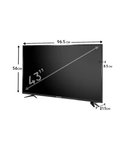 Next 43 Inch LED Full HD Standard Tv - Black Red-LED43K1000