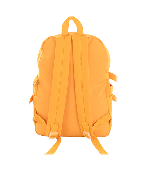  Fashion Backpacks Mixed Material Kids Backpack - Orange