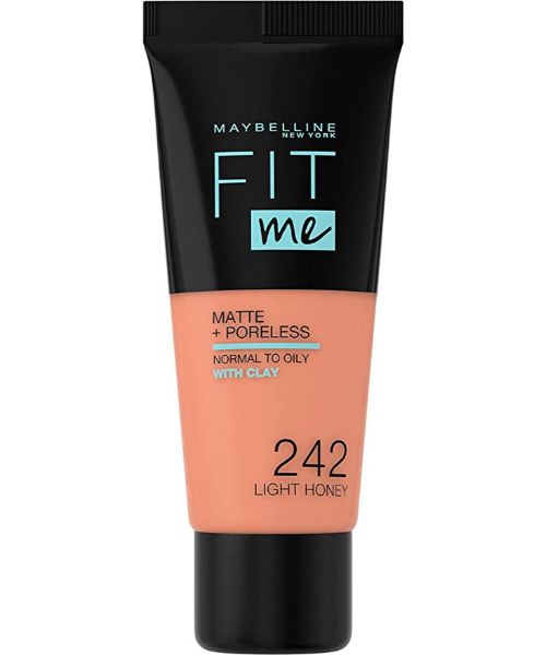 Maybelline New York Fit Me Matte With Pore less Face Foundation No 242 - 30 ml