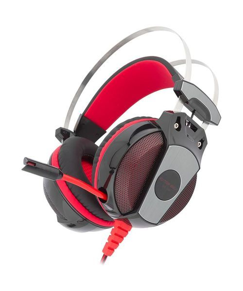 Kotion Each Headphone Wired Wireless With Microphone For Gaming Gs500 - Red Black