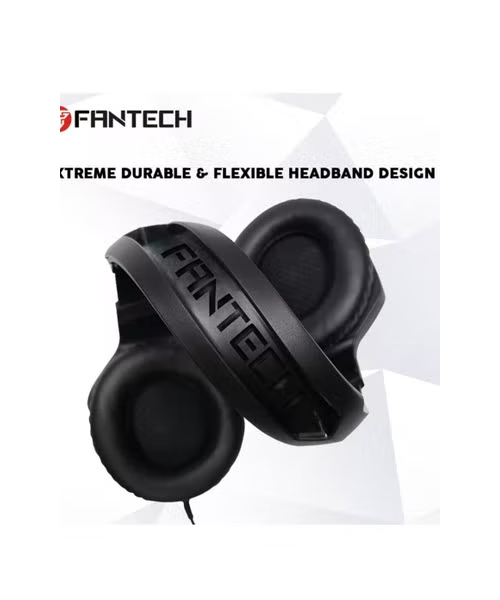 Fantech Headphone Wired With Microphone For Gaming Mh83 - Black
