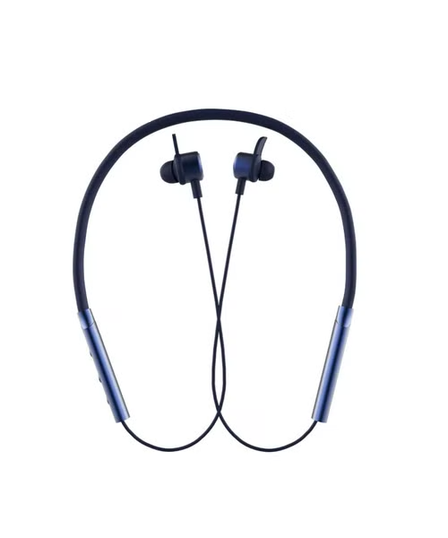 سماعة رأس لا سلكي بميكروفون حول الرقبة للموبيل فون من بينجوزونز N4 - أزرق