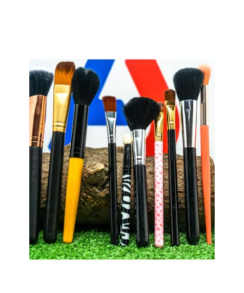 Makeup Brushes Set 10Pcs - Multi Color
