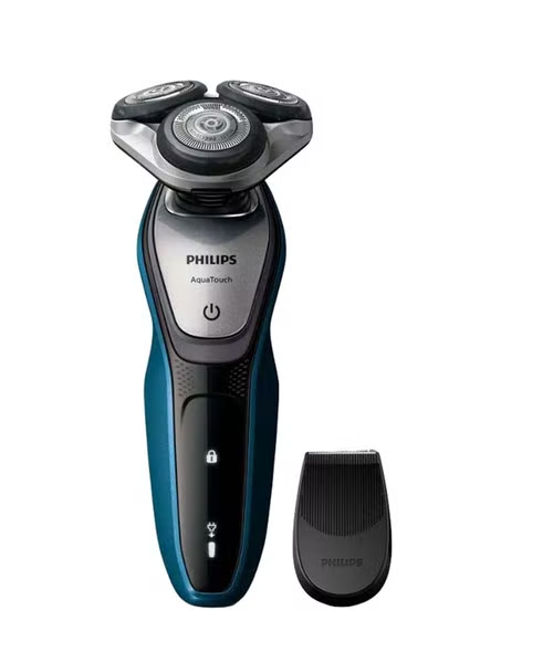 Philips AquaTouch Shaver Wet And Electric For Blue Grey S5420
