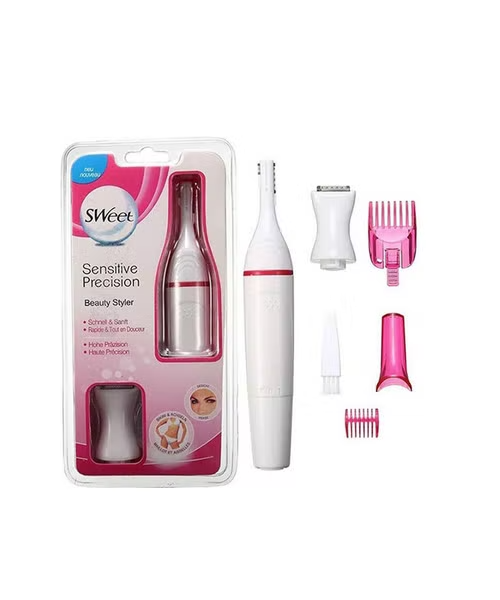 Sweet Sensitive Touch Expert Rotary Shaver Wet And Dry Hair Trimmer For women - White COM-106-AS-514-613
