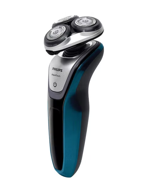Bóveda Litoral algas marinas Philips AquaTouch Rotary Shaver Wet And Dry Electric For Men - Blue Grey  S5420