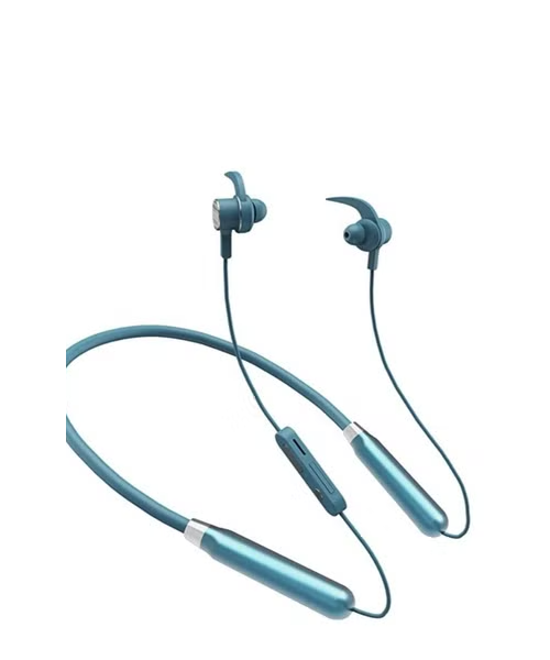 Bingozones Bluetooth Neckband Headphones Bluetooth Wireless Lightweight With Microphone - Blue