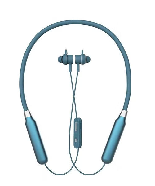 Bingozones Bluetooth Neckband Headphones Bluetooth Wireless Lightweight With Microphone - Blue