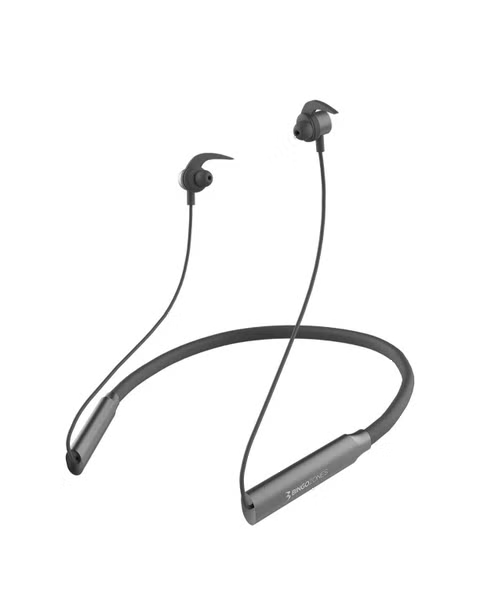 Bingozones Neckband Headphones Bluetooth Wireless With Microphone N4 - Grey