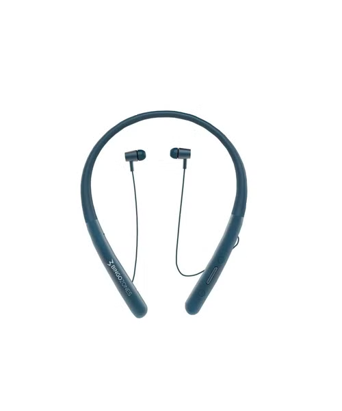 Bingozones Neckband Headphones Bluetooth Wireless With Microphone N1 - Blue