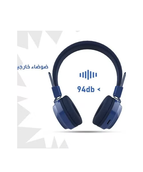 Bingozones Bluetooth Headphones Wireless With Microphone B16 - Blue