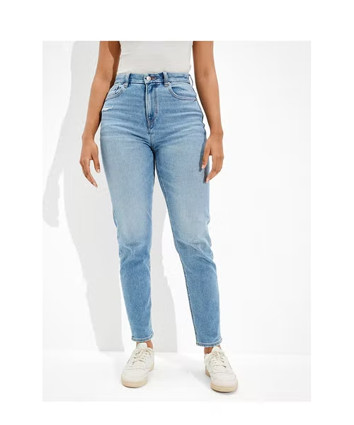 American Eagle Stretch Curvy Jeans For Woman - Blue