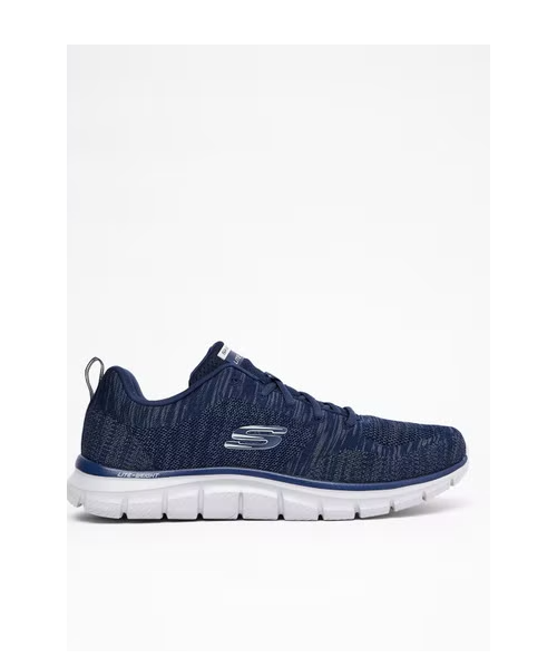 SKECHERS Running With A Tie Rubber Sports Shoes For Men - Navy