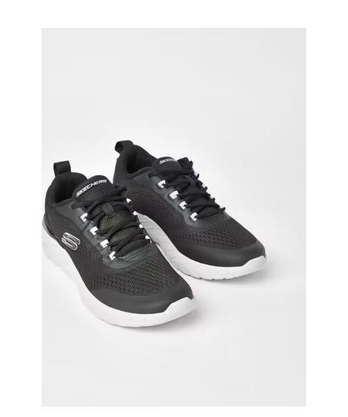  حذاء رياضي اوفر هول 2.0 مطاط للجري للرجال من سكيتشرز - اسود