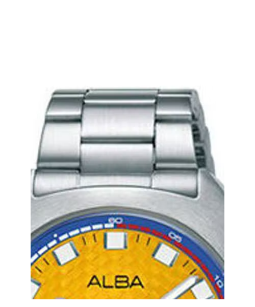 Alba AS9K85X Stainless Steel Analog Round 43 mm Casual Watch For Men - Silver