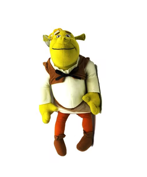 FAMILY CENTER Best Toy Stuffed toy doll shrek character For Kids - Multicolour  35 cm
