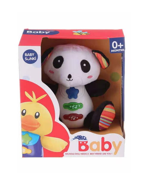 BABY SUNKI Baby Snuggle Doll For Kids - Multicolour 18*18 cm