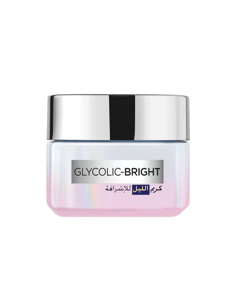 LOreal Paris Glycolic Bright Glowing Night Cream For Women - 100ML