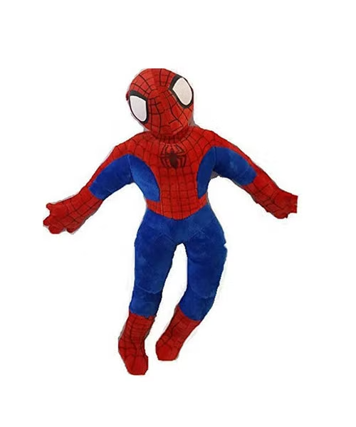 Spider Man Velvet Toy For Boys - Blue Red 42 cm
